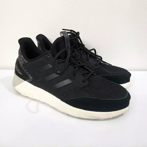 Adidas Ortholite Float Cloudfoam Black Running Sneaker Sz 9 - Picture 1 of 8